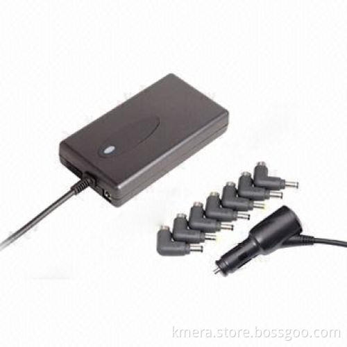 90W Car/Home Universal Laptop AC Adapter with USB Output and Automatic Switch